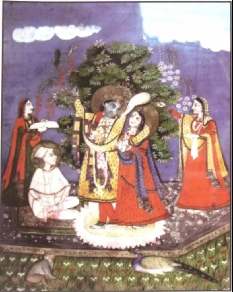 Shree hit harivansh ji in nitya leela